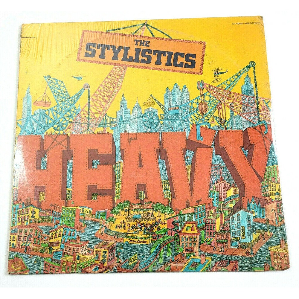 STYLISTICS - HEAVY - SOUL‎ LP *SEALED*